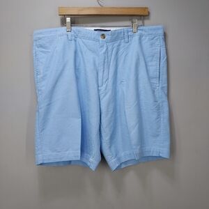 Chaps 9.5 Inch Classic Flat Front Cotton Shorts